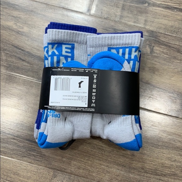 NIKE EVERYDAY CUSHIONED CREW SOCKS YTH 3Y-5Y - Picture 5 of 16
